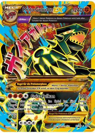 Proto-Groudon EX #97/98 — Ewiger Anfang