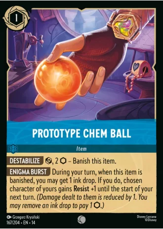Prototype Chem Ball #167/257 — Hyperia City