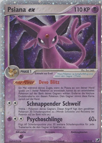 Psiana ex #102/115 — EX Verborgene Mächte