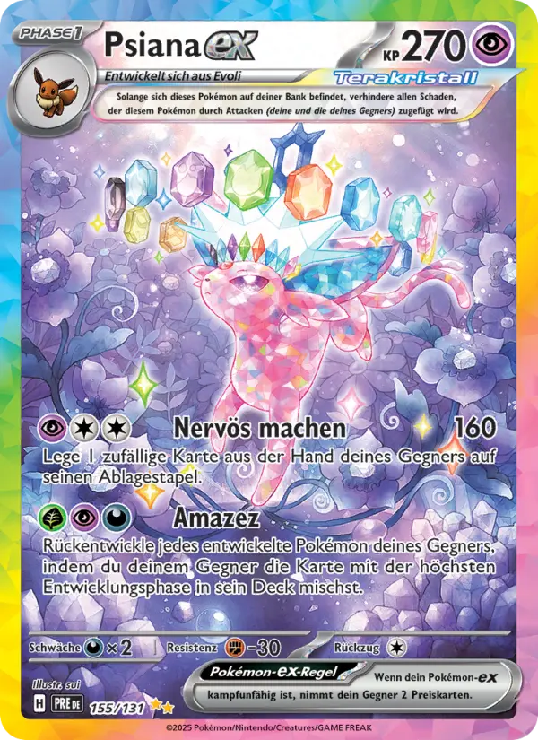 Psiana ex #155 — Prismatische Entwicklungen