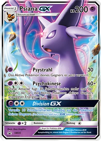 Psiana GX SM35 — Sonne & Mond Promos