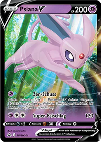Psiana V SWSH201 — Schwert & Schild Promos