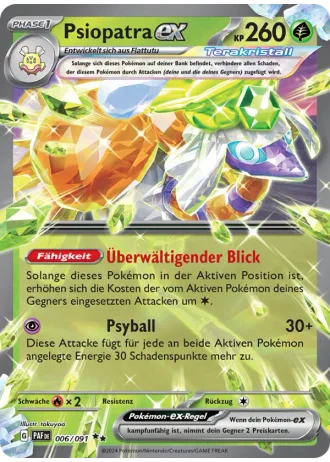 Psiopatra ex #006/91 — Paldeas Schicksale
