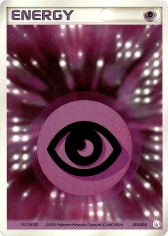 Psychic Energy #13/15 — Gift Box Mew • Lucario: Mew Quarter Deck