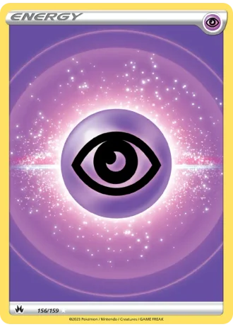 Psychic Energy #156/159 — Crown Zenith