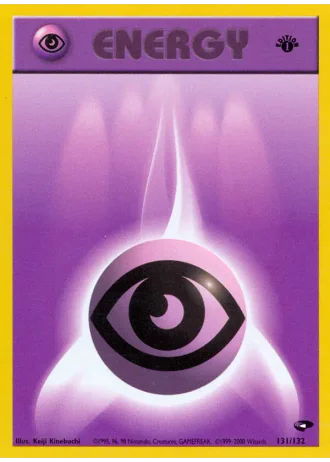 Psychic Energy (1st Edition) #131/132 — Gym Challenge (1st Edition)