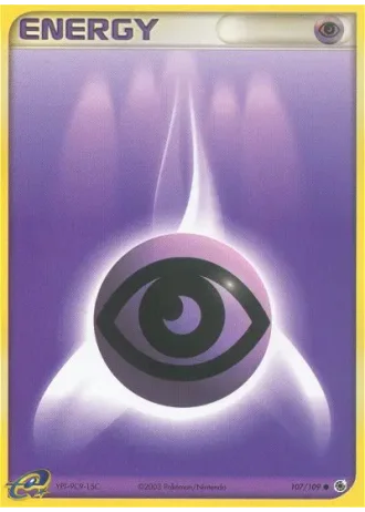 Psychic Energy (Professor Program 2004-05) #107/109 — Ruby & Sapphire
