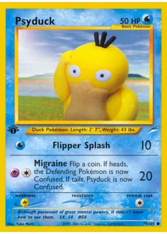 Psyduck (1ª Edizione) #79/105 — Neo Destiny (1ª Edizione)