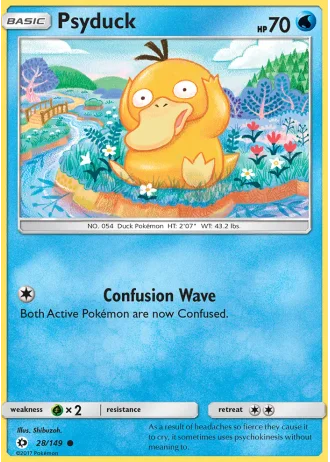 Psyduck #28 — Sun & Moon