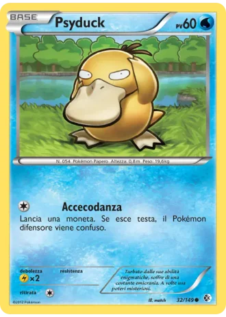 Psyduck #32/149 — Confini Varcati