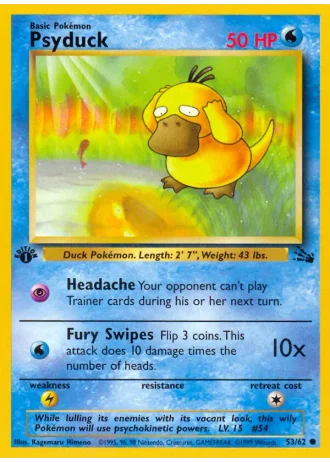 Psyduck #53 — Fossil