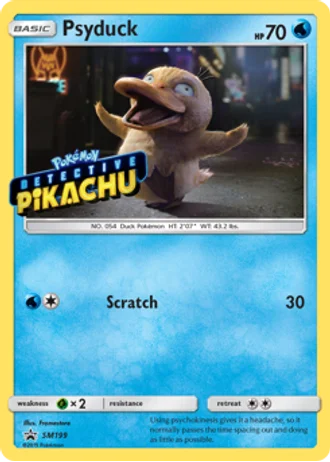 Psyduck SM199 — Sun & Moon Promos
