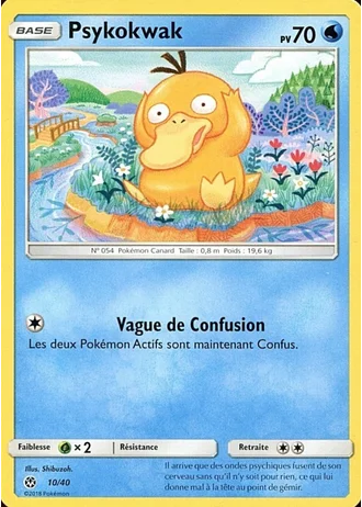 Psykokwak #10/40 — Collection McDonald's 2018
