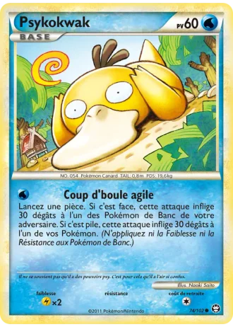 Psykokwak #74/102 — Triomphant