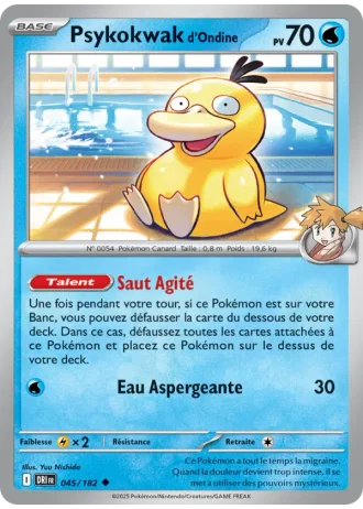 Psykokwak d'Ondine #045/182 — Rivalités Destinées
