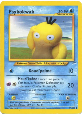 Psykokwak (première édition) #79/105 — Neo Destiny (1ère Édition)