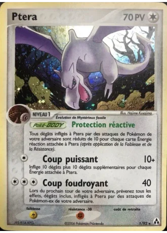 Ptera #1/92 — EX Créateurs de légendes