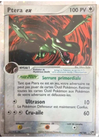Ptera ex #94/100 — EX Tempête de sable