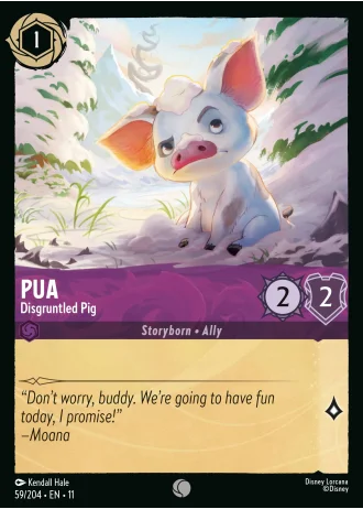 Pua - Disgruntled Pig #59/204 — Winterspell
