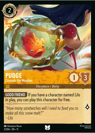 Pudge - Controls the Weather #3/204 — Winterspell