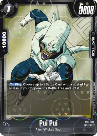 Pui Pui (Dragon Ball Pattern) ST01-061 — Story Booster 01 (ST01)