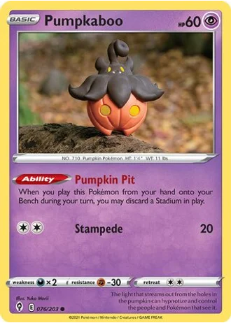 Pumpkaboo #076/203 — Trick or Trade 2022