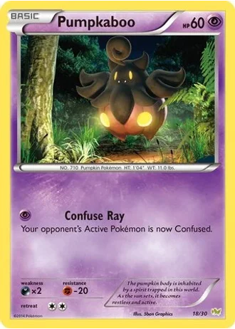 Pumpkaboo #18 — XY trainer Kit (Noivern)