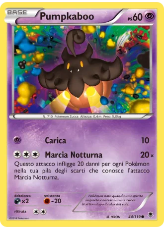 Pumpkaboo #44/119 — Forze Spettrali
