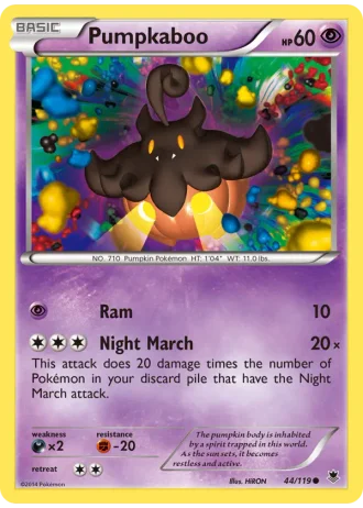 Pumpkaboo #44/119 — Phantom Forces