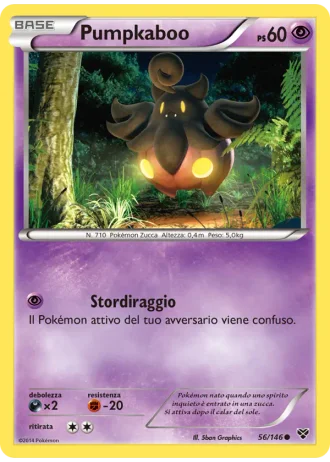Pumpkaboo #56/146 — XY