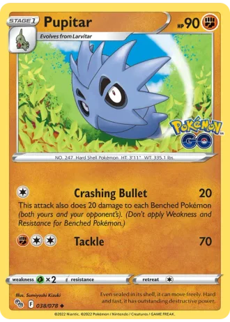 Pupitar #038 — Pokémon GO