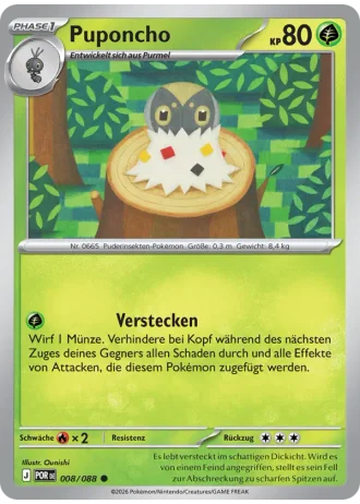 Puponcho #008/88 — Optimale Ordnung