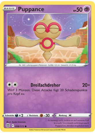 Puppance #058/172 — Strahlende Sterne