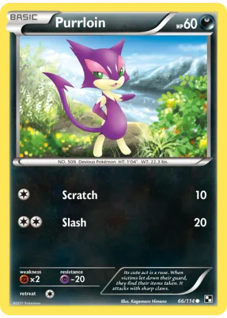 Purrloin #66 — Black & White