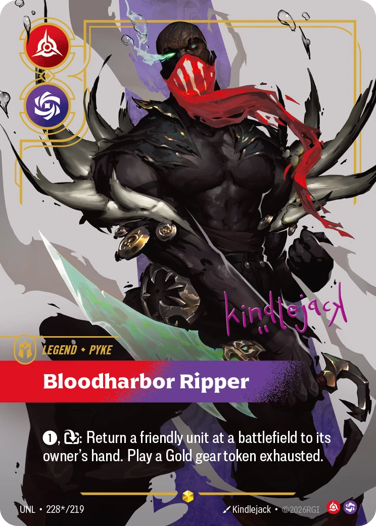 Pyke, Bloodharbor Ripper #228s — Unleashed