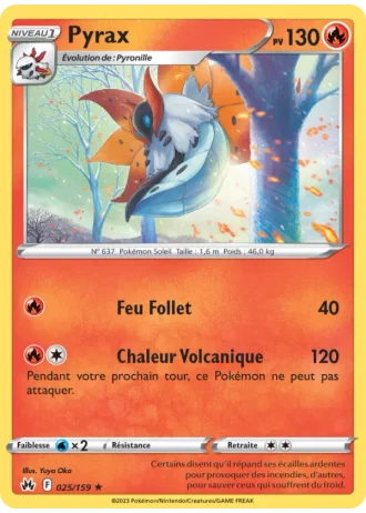 Pyrax #025/159 — Zénith Suprême