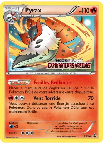Pyrax BW40 — Noir & Blanc Promos