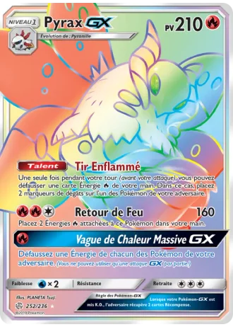 Pyrax GX #252/236 — Éclipse Cosmique