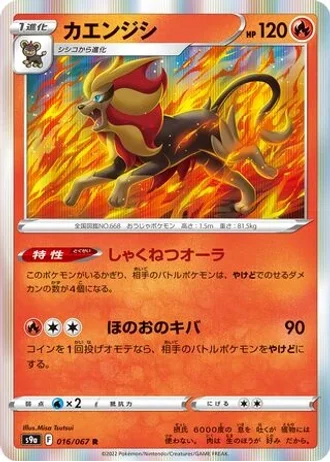 Pyroar #16 — Battle Region