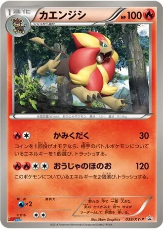 Pyroar #33/XY-P — XY Promos