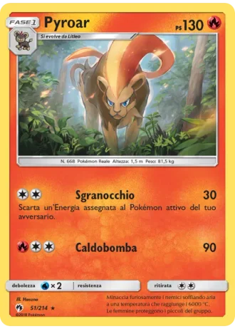 Pyroar #51 — Tuoni Perduti