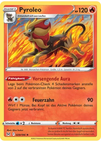 Pyroleo #029/196 — Verlorener Ursprung