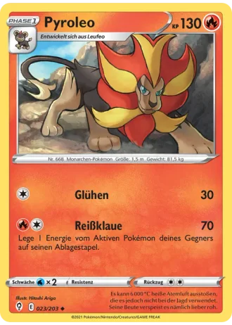 Pyroleo #23/203 — Drachenwandel