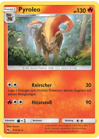 Pyroleo #51/214 — Echo des Donners