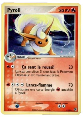 Pyroli #5/100 — EX Tempête de sable