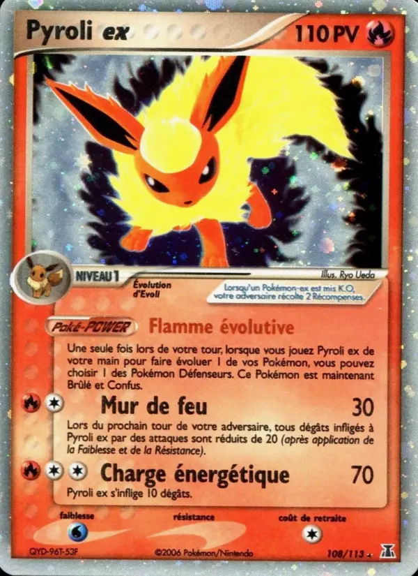 Pyroli ex #108 — EX Espèces Delta