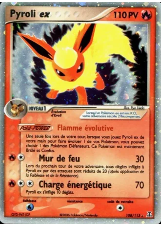 Pyroli ex #108 — EX Espèces Delta