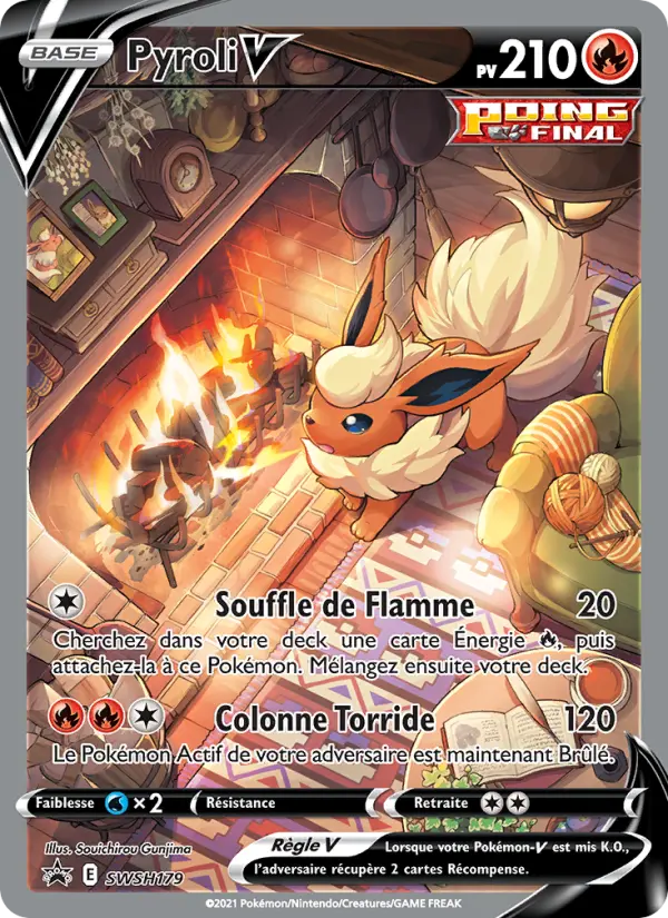 Pyroli V SWSH179 — Épée & Bouclier Promos