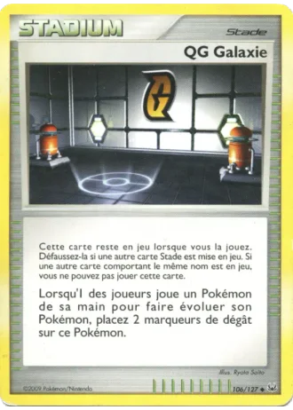 QG Galaxie #106/127 — Platine