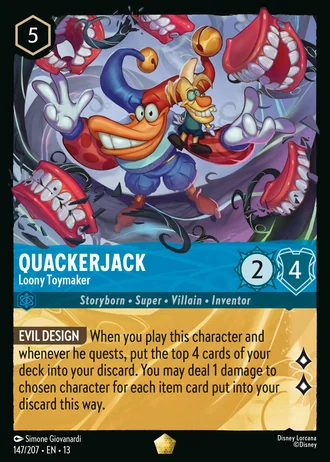 Quackerjack - Loony Toymaker #147/261 — Attack of the Vine!